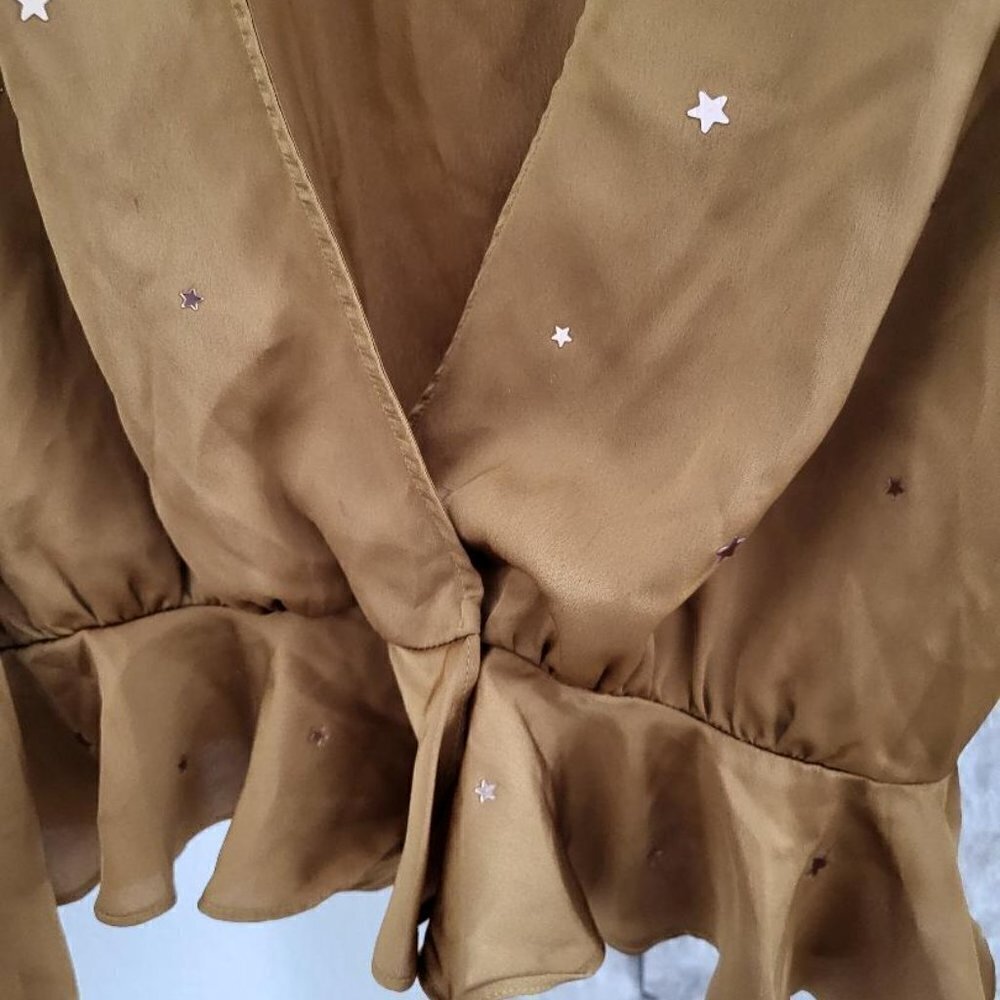 For Love and Lemons Gold Star Blouse